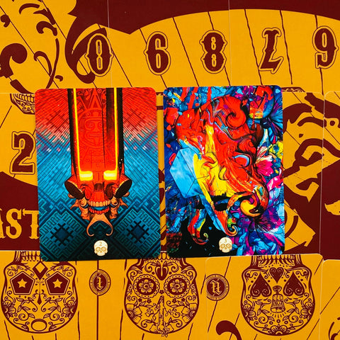Santa Muerte Oracle cards Lo Scarabeo