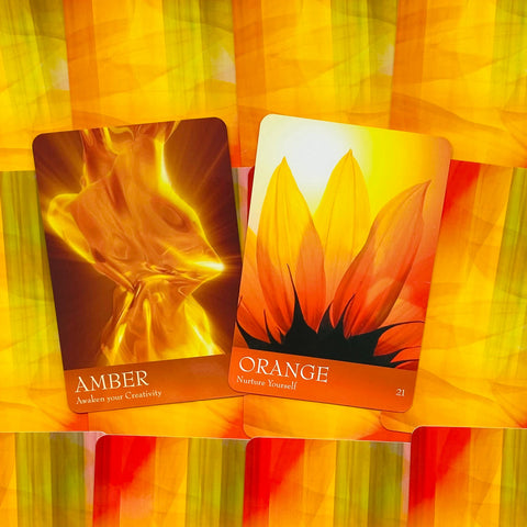 Secret Language of Colour oracle cards Blue Angel
