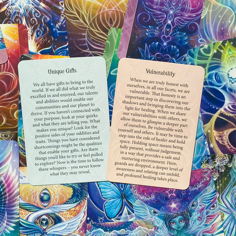 Beyond Lemuria Oracle Cards (pocket edition) Blue Angel