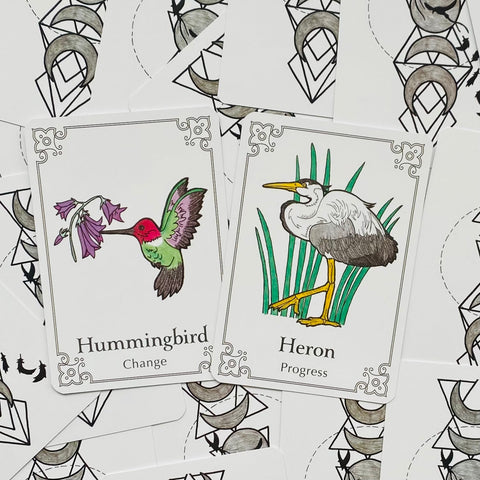 Sacred Bird Oracle Cards Animal Dreaming