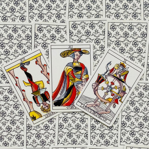 Playing Marseille Tarot Cards US Games Systems
