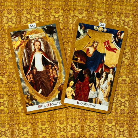 Golden Tarot cards US Games Systems