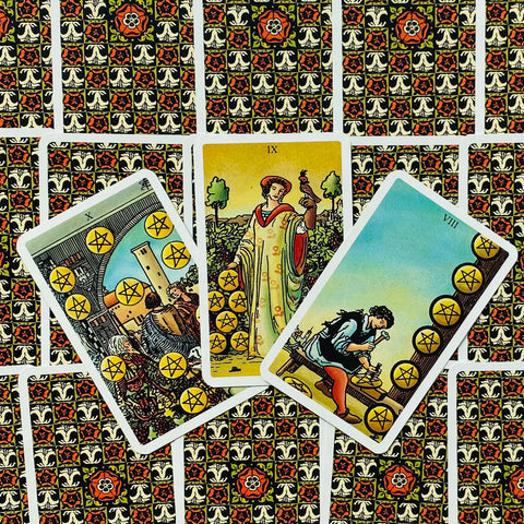 Mini Radiant Wise Spirit Tarot Cards Lo Scarabeo