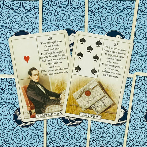 Blue Bird Lenormand cards US Games Systems
