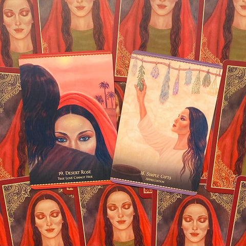 The Mystique Of Magdalene Oracle Cards Blue Angel