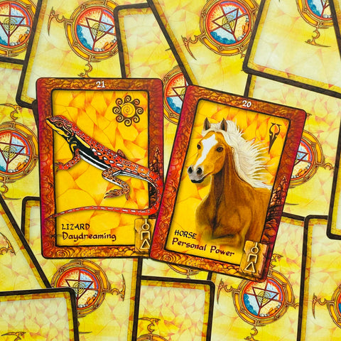 Animal Dreaming Oracle cards Blue Angel