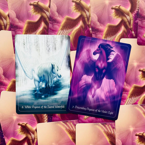 Pegasus Oracle Cards Blue Angel