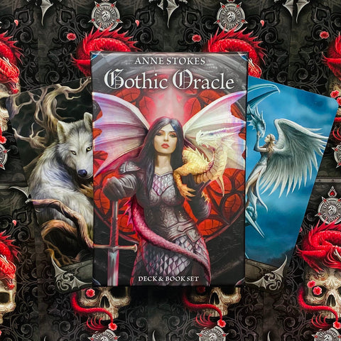 Oracle Cards and book set Anne Stokes Gothic Oracle US Games Systems