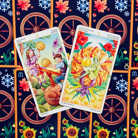 Wheel Of The Year Tarot cards Lo Scarabeo