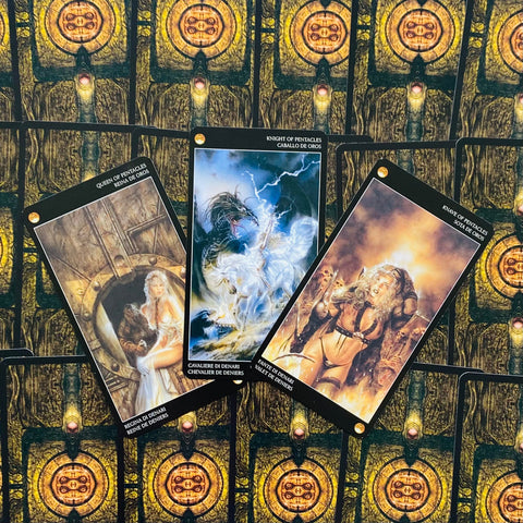Royo Dark Tarot Cards Lo Scarabeo