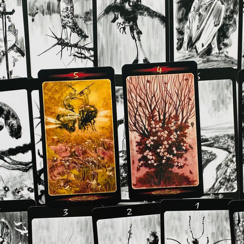 Tarot Of The Secret Forest cards Lo Scarabeo