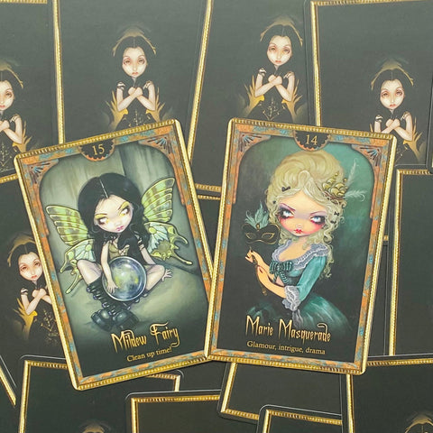 Oracle of Shadows and Light cards Blue Angel