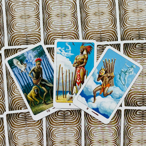 African American Mini Tarot Cards Lo Scarabeo
