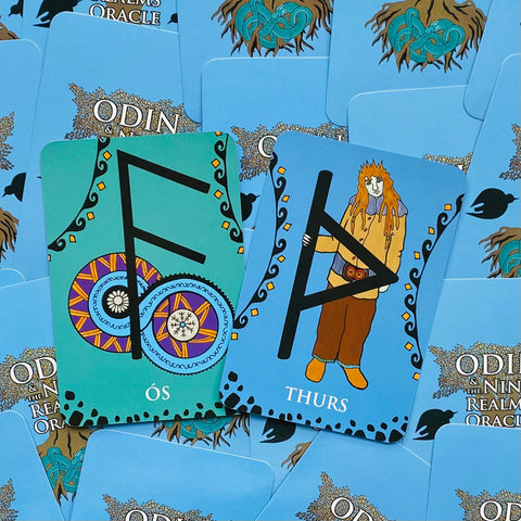 Odin And The Nine Realms Oracle Cards Findhorn Press