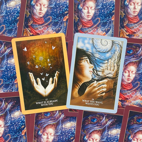 Sacred Rebels Oracle cards Blue Angel