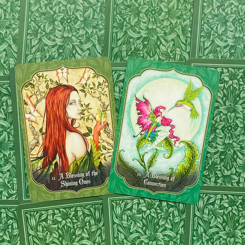 Faery Blessing Cards Blue Angel