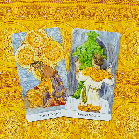 Golden Wheel tarot cards US Games Systems