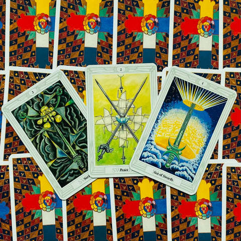 Aleister Crowley THOTH Small Tarot cards US Games Systems