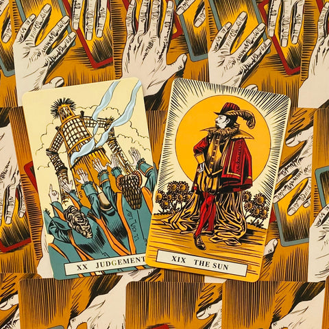 The English Magic Tarot cards Weiser Books