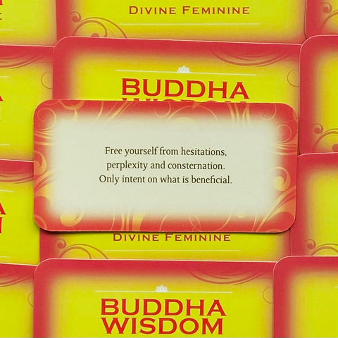 Inspirational Buddha Wisdom Divine Feminine cards US Games Systems