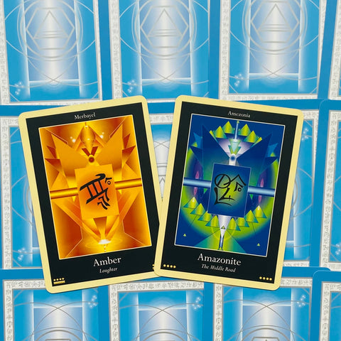 Liquid Crystal Oracle Cards Blue Angel