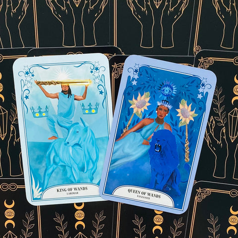 The Crystal Magic Tarot Cards Orange Hippo