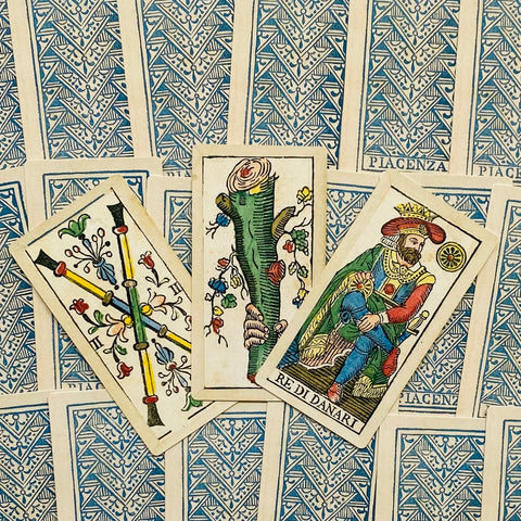 Tarocchi Piacentini Tarot Cards Lo Scarabeo (Limited edition)