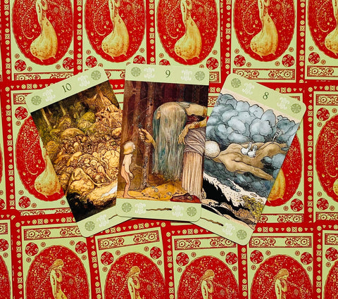 John Bauer Tarot Cards Deck Lo Scarabeo