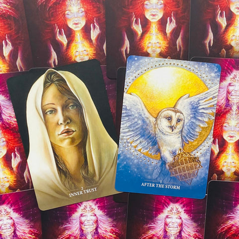Sacred Rebels Borderless Oracle cards Blue Angel