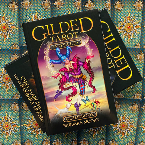 Gilded Tarot Royale cards and book set Llewellyn