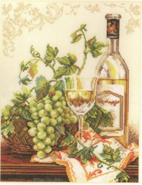 Alisa Siuvinėjimo rinkinys "Baltasis vynas" 5 - 08 (27x36 cm) - Hobby.lt 🇬🇧
