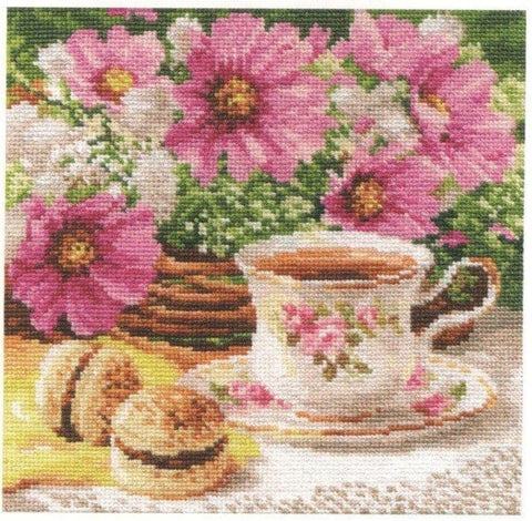 Alisa Siuvinėjimo rinkinys "Rytinė arbata" 5 - 12 (18x18 cm) - Hobby.lt 🇬🇧