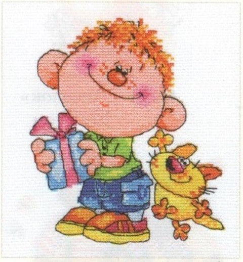 Alisa Siuvinėjimo rinkinys "Su Gimtadieniu!" 0 - 73 (12x14 cm) - Hobby.lt 🇬🇧