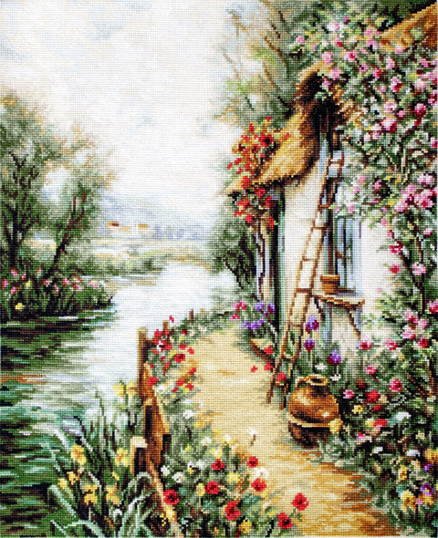 Along the River SB581 - Cross Stitch Kit - Hobby.lt 🇬🇧