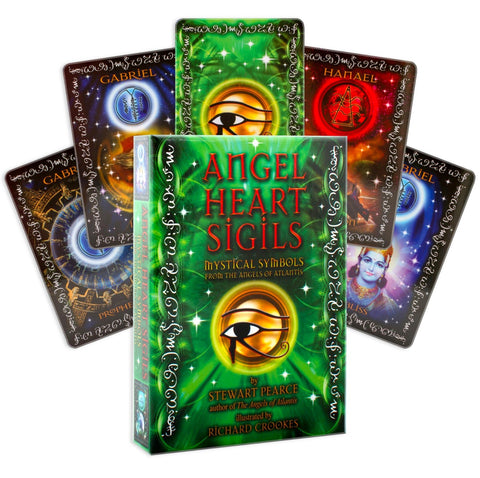 Angel Heart Sigils Oracle Cards Findhorn Press - Hobby.lt 🇬🇧