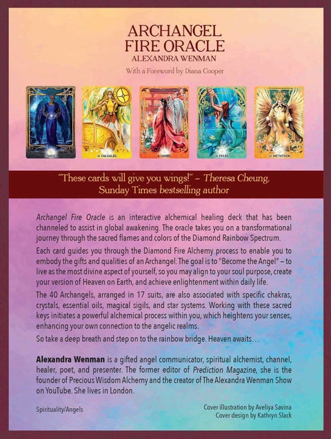 Archangel Fire Oracle Cards Findhorn Press - Hobby.lt 🇬🇧