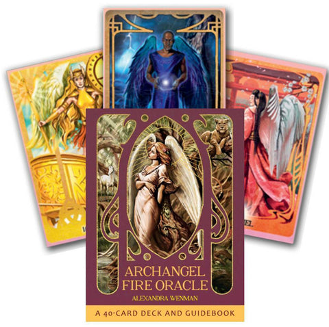 Archangel Fire Oracle Cards Findhorn Press - Hobby.lt 🇬🇧