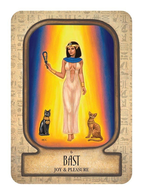 Auset Egyptian Oracle cards Rockpool - Hobby.lt 🇬🇧