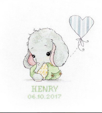 Baby SB1135 - Cross Stitch Kit - Hobby.lt 🇬🇧