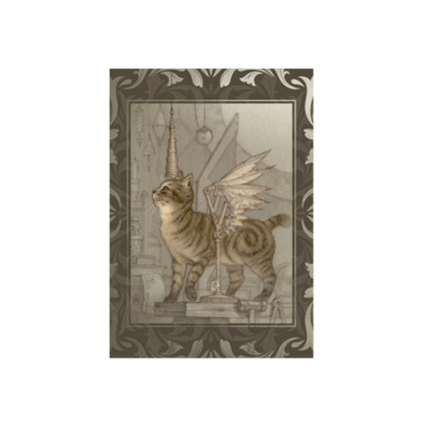 Barbieri Fantasy Cats Oracle Cards Lo Scarabeo