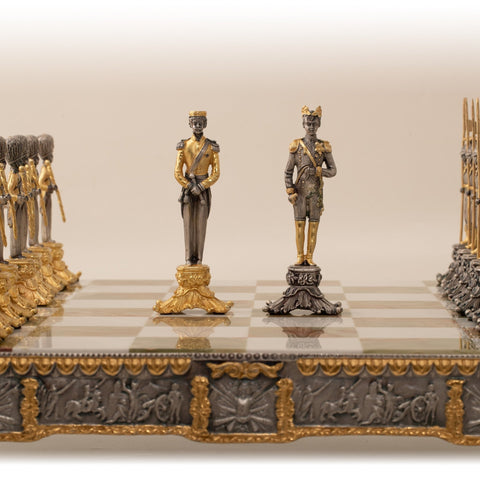 Battle of Waterloo II: Ultra Luxurious Limited Edition Chess Set - Hobby.lt 🇬🇧