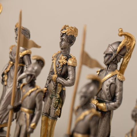 Battle of Waterloo II: Ultra Luxurious Limited Edition Chess Set - Hobby.lt 🇬🇧