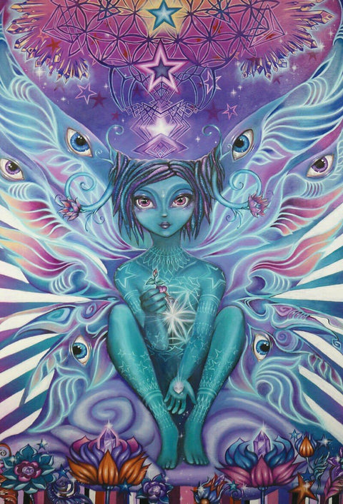 Beyond Lemuria Oracle Cards (pocket edition) Blue Angel - Hobby.lt 🇬🇧