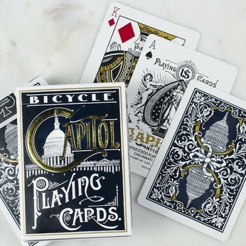 Bicycle Capitol playing cards (Blue) - Hobby.lt 🇬🇧
