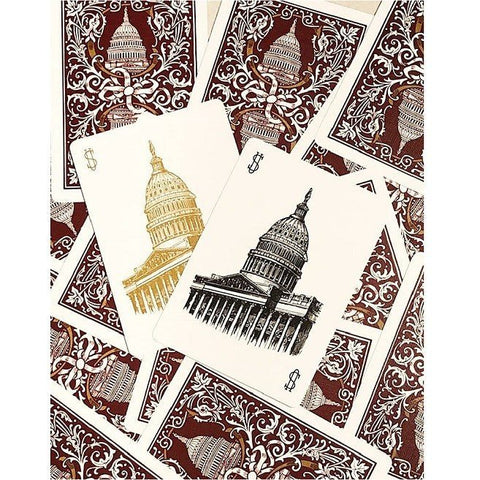 Bicycle Capitol playing cards (Red) - Hobby.lt 🇬🇧