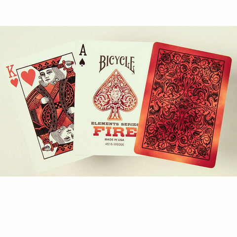 Bicycle Fire playing cards - Hobby.lt 🇬🇧