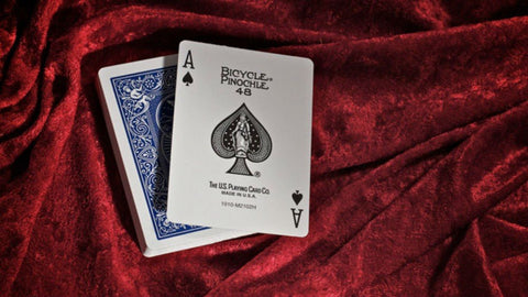 Bicycle Pinochle Standard cards (Blue) - Hobby.lt 🇬🇧