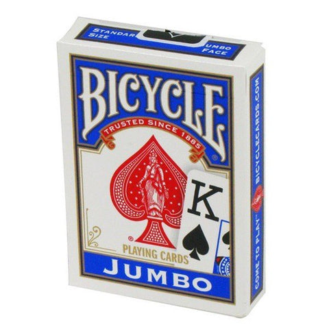 Bicycle Rider Jumbo poker cards (Blue) - Hobby.lt 🇬🇧