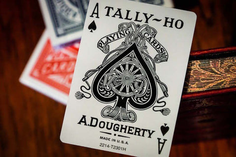 Bicycle Tally - Ho Circle cards (Red) - Hobby.lt 🇬🇧