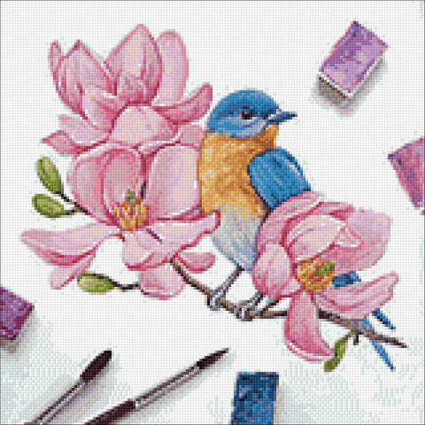 Bird 40х40 Diamond Painting Set Cs2713 - Hobby.lt 🇬🇧